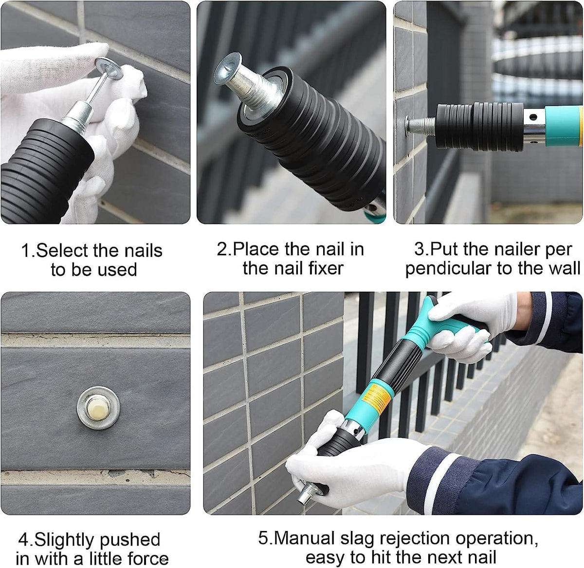 Gunvoxy™️Manual Steel Nail Drilling Tool